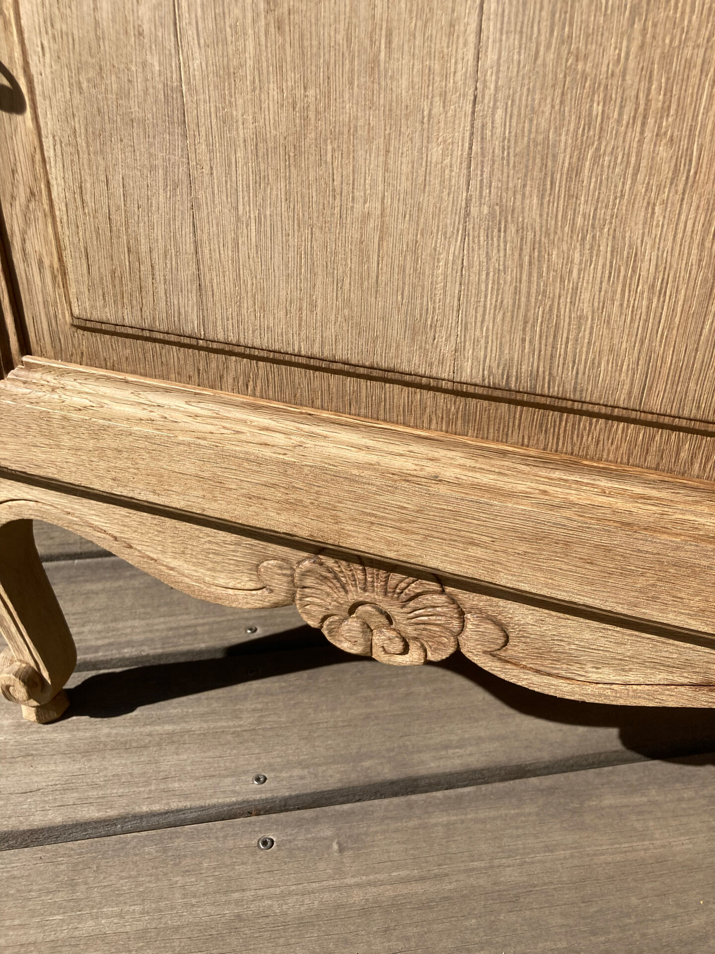 Superb rustic oak jam cupboard of top quality!!