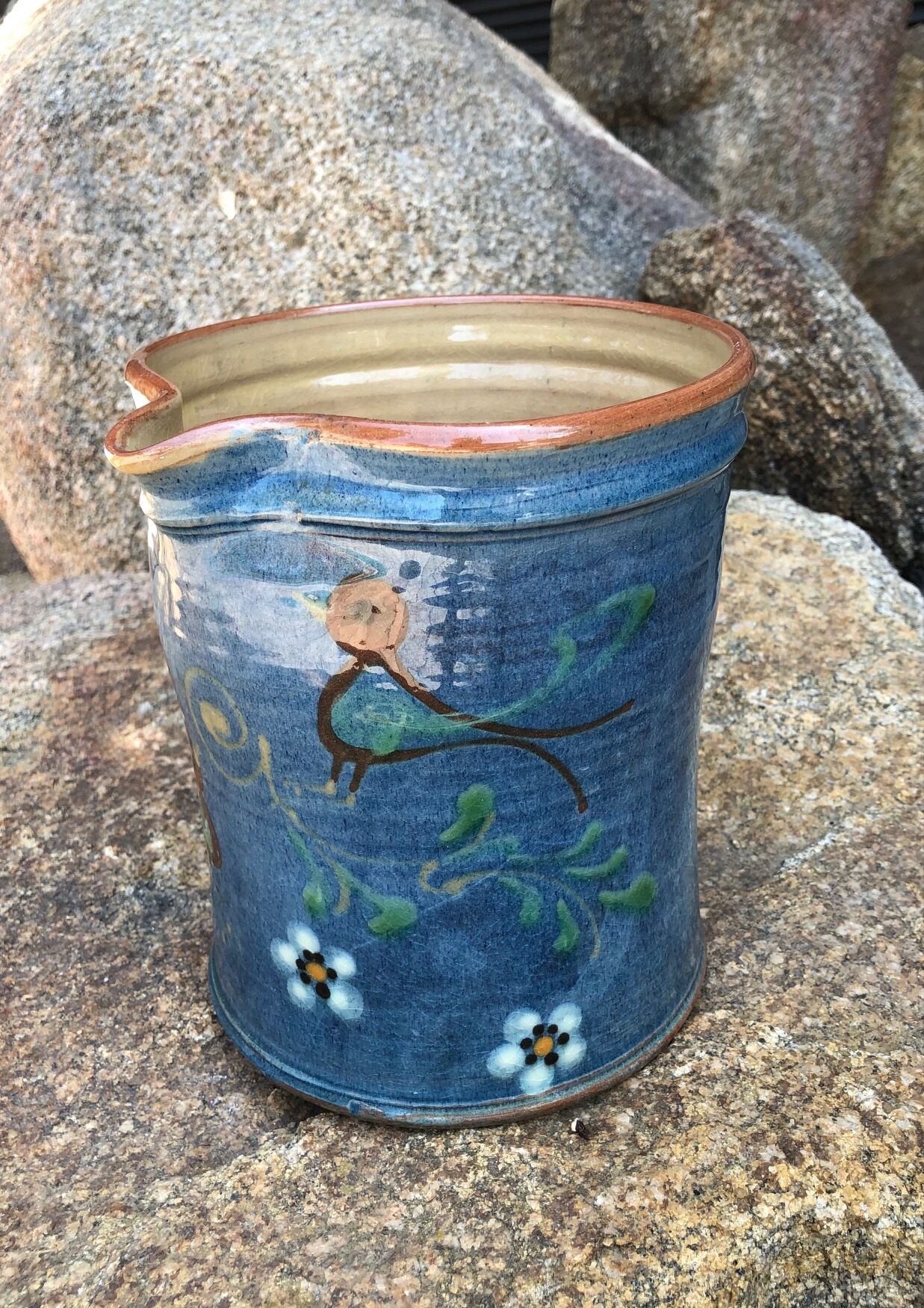 Savoyard pottery water pot 21x18 cm