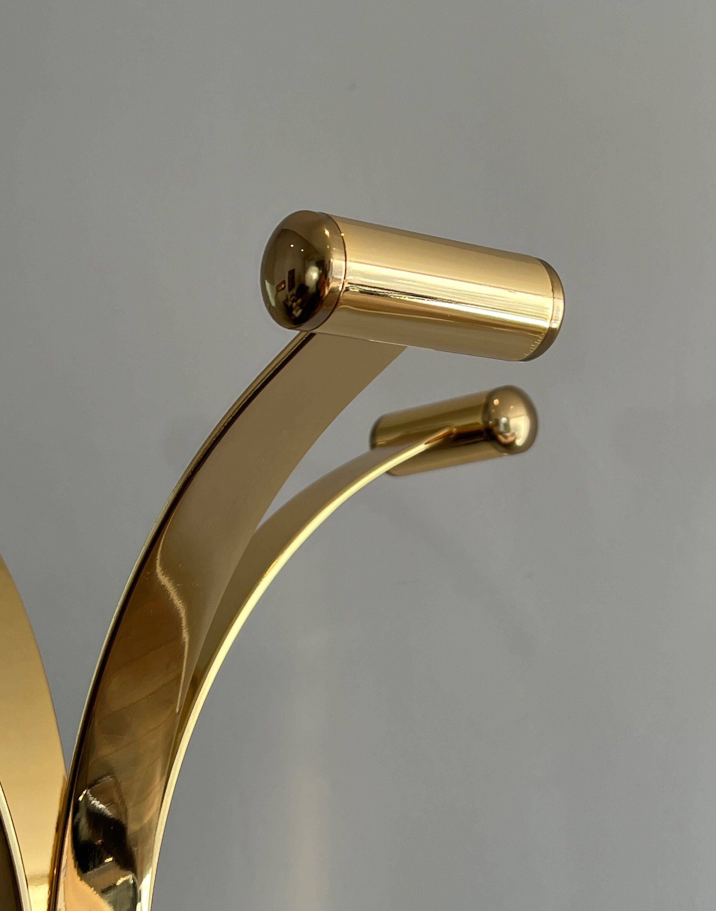 Coat Racks in Brass and Marble