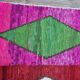 Colorful handmade rug