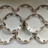 8 Badonviller “Modern” plates