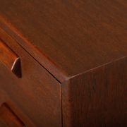 Commode en teck et hêtre de Børge Mogensen, Søborg Møbler
