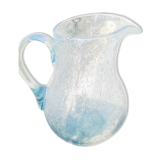 Glass pitcher by Biot
