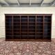Large Classic English Open Bookcase
