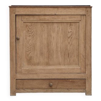 Small antique buffet from the end of the 19th century restored in solid oak