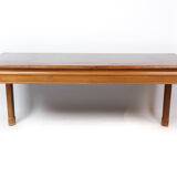 Coffee table in light mahogany of Danish design from the 1960s