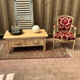 Coffee table with two drawers