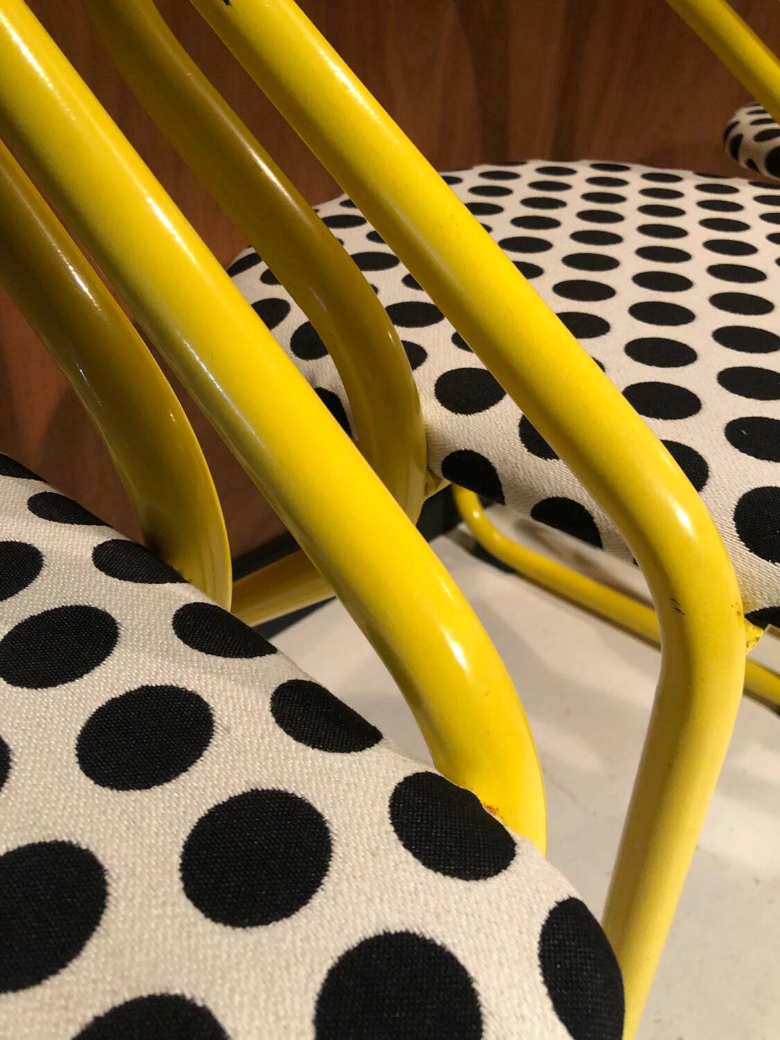 4 vintage chairs circa 1980