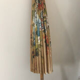 Parapluie japonais peint à la main vintage