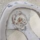 Pair of old white canne chairs