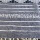 Hand-woven kilim rug in natural wool, 145x90 cm