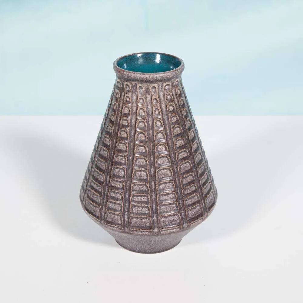 Vase danois céramique vintage Japandi des années 60
