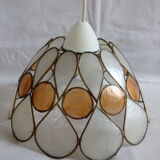 Mother-of-pearl hanging lamp