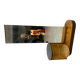 Coiffeuse avec miroir par Jindrich Halabala pour Up Zavody