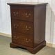 English mahogany chest of drawers from the 1950s.