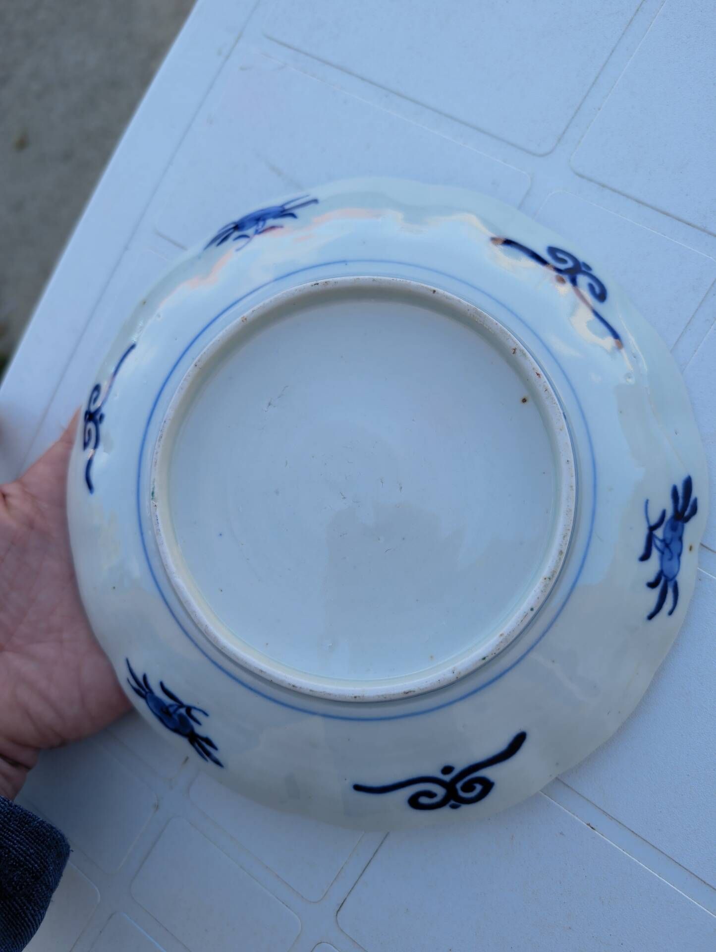 Assiette chinoise décor Imari