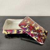 Limoges iridescent jewelry box