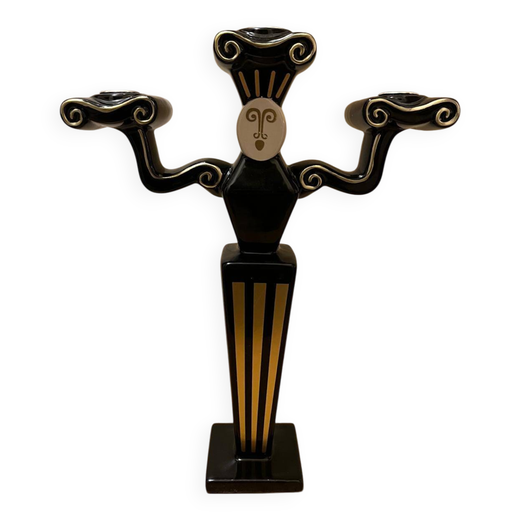 Vincent Darre 2-headed candle holder