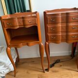 Pair of Louis XV style bedside tables