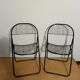 Pair of folding chairs Åland by Niels Gammelgaard for Ikea 1978
