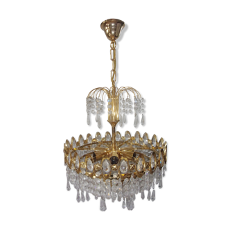 Lustre Palme & Walter strass Swarovski