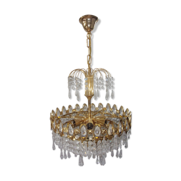 Lustre Palme & Walter strass Swarovski