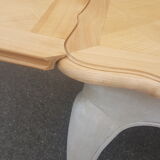 Dining table Louis XV style extendable