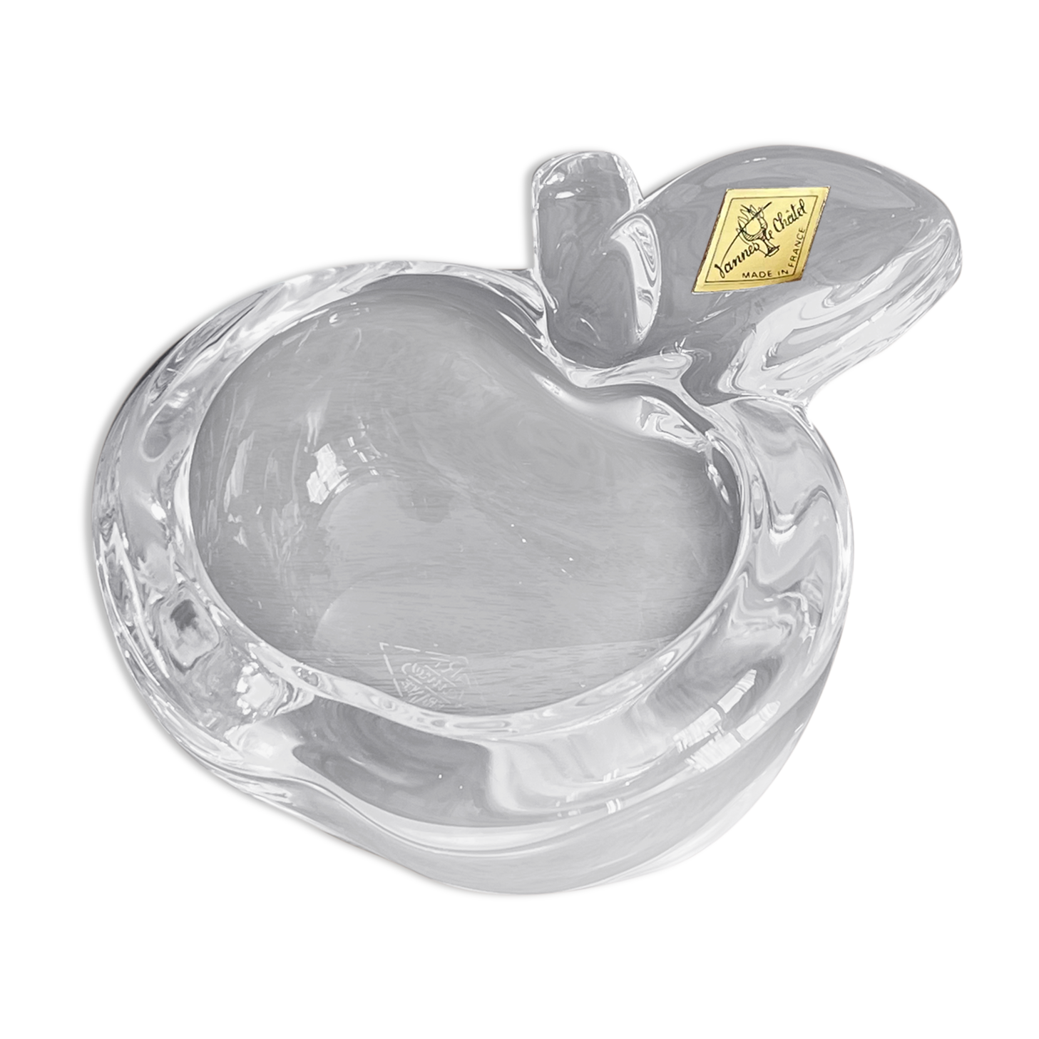 Empty crystalline apple pocket of Vannes