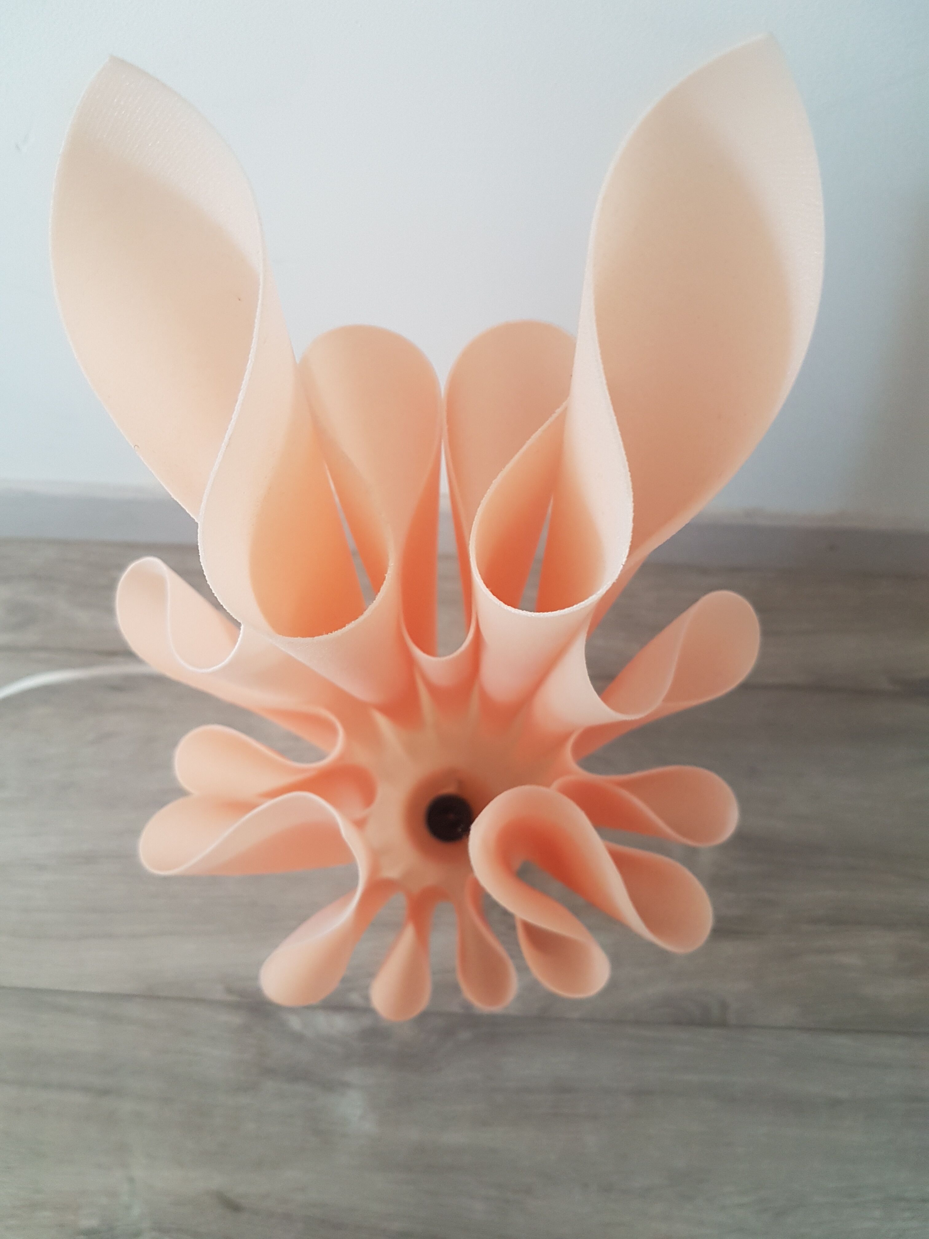 Superb vintage lamp by designer Georgia Jacob, Athena model signed and authenticated.