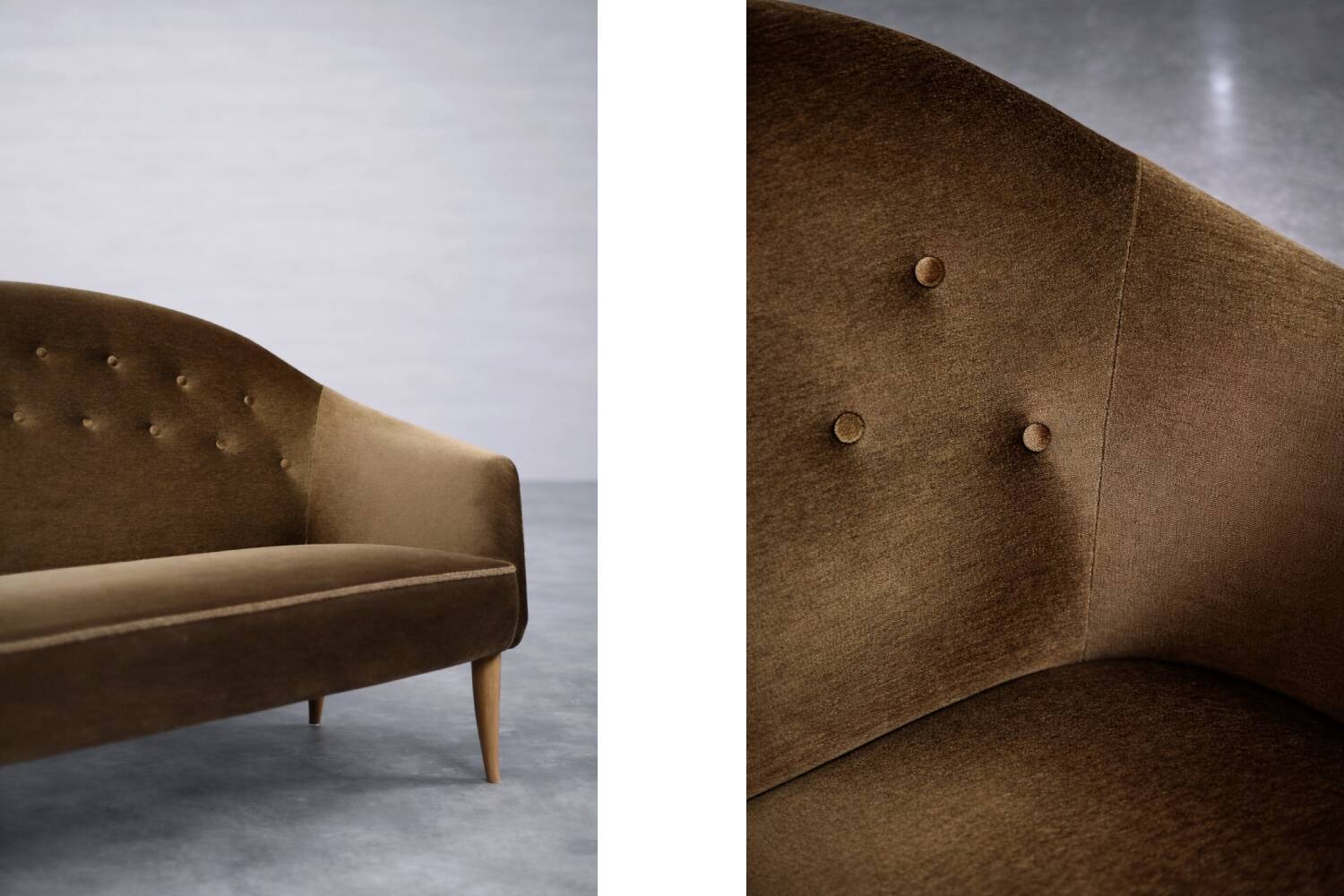 Vintage Mid-Century Scandinavian Modern Paradiset Sofa by NK