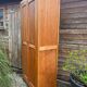 Armoire en bois vintage à deux p