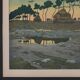 Lithograph by Henri Rivière The Aspects of Nature - The Twilight