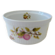 Moule à soufflé en porcelaine à décor fruitier