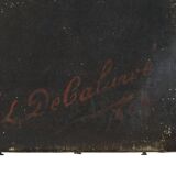 Antique Painting Portrait of a Man Signed Early 20th Century