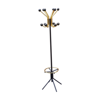 Metal coat rack, 50s