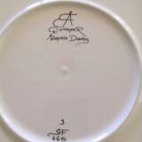 Sophie Darley design ceramics for Fab Quimper, Breton series