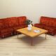 Mahogany coffee table, Italian design, 1970s, production: Italy