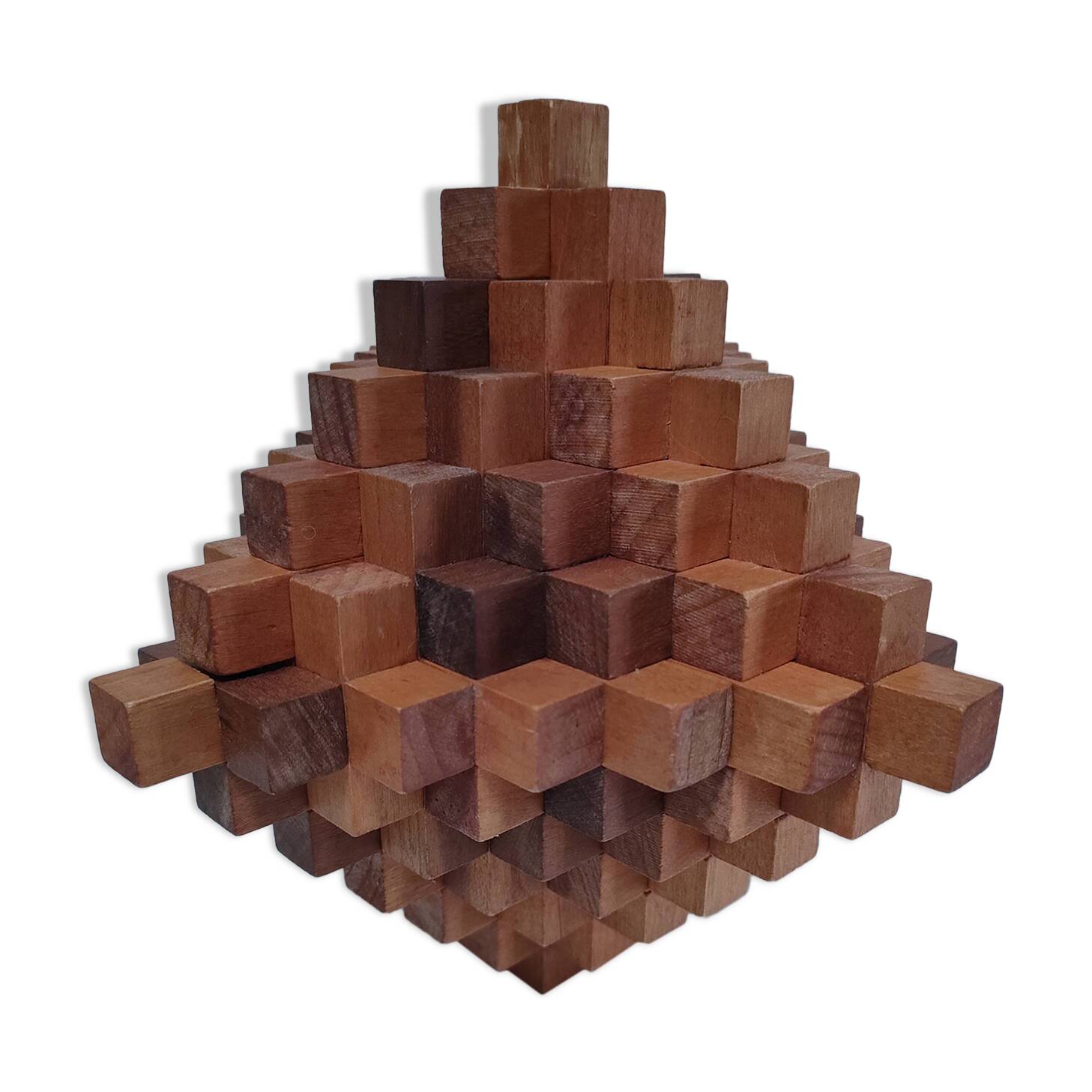 3D design wooden bookends