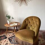 Vintage toad armchair