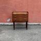 Danish vintage teak chest of drawers / nightstand, Mid century modern 1960