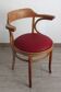 Fauteuil en bois courbé vintage