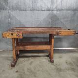 Vintage Carpenter’s Workbench | With Vice