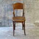 Fischel bistrot chair N°7273, wooden seat, circa 1930