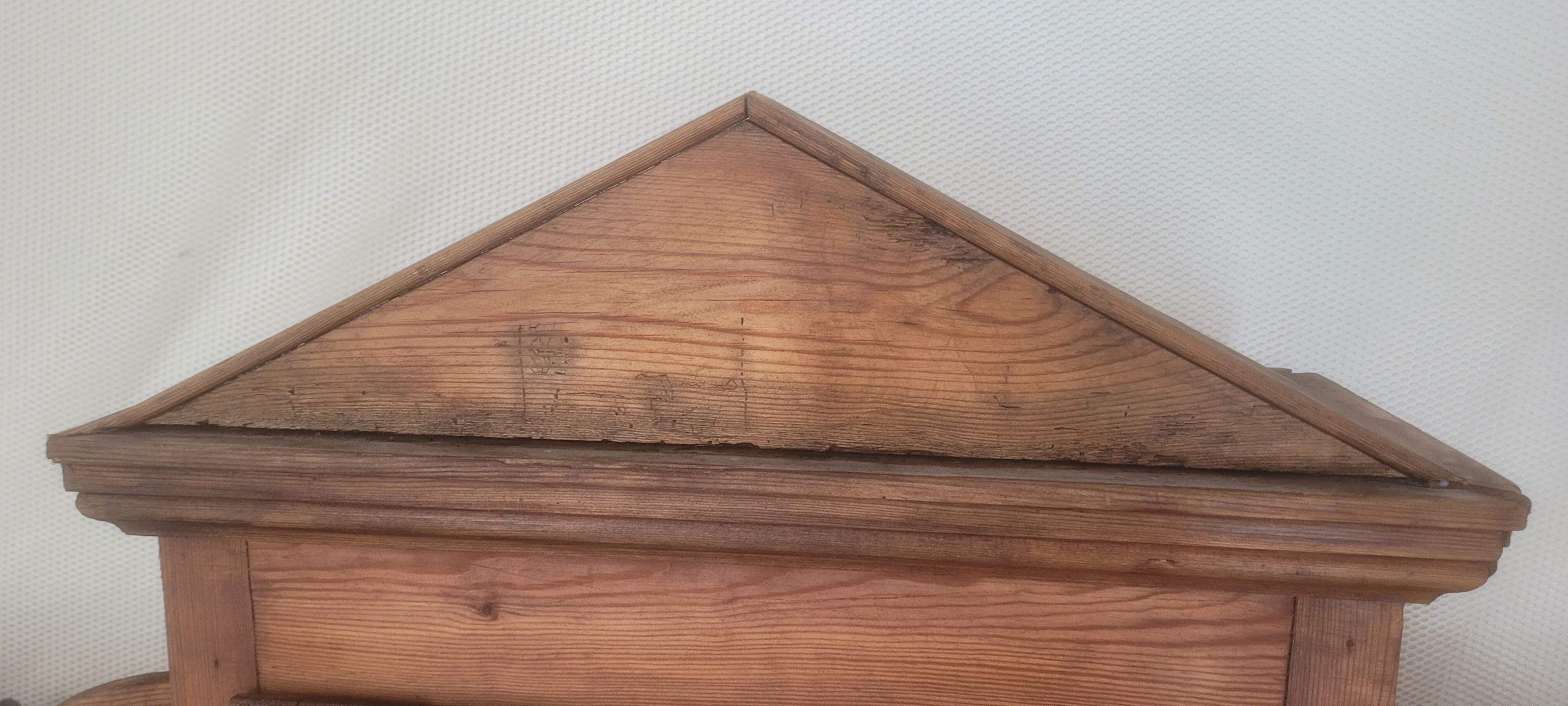 English pine cupboard