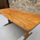 Table basse bois vintage 1970"
