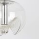 Clear Glass Pendants designed by Koch & Lowy, Germany, 1970s