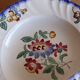 Set of 5 Longwy plates model Spring