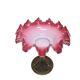 Art Nouveau crystal bowl on stand from WMF, 1890s