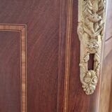 Low furniture marquetry style louis XVI