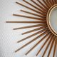 Sun mirror domed Chaty Vallauris 50x50 cm